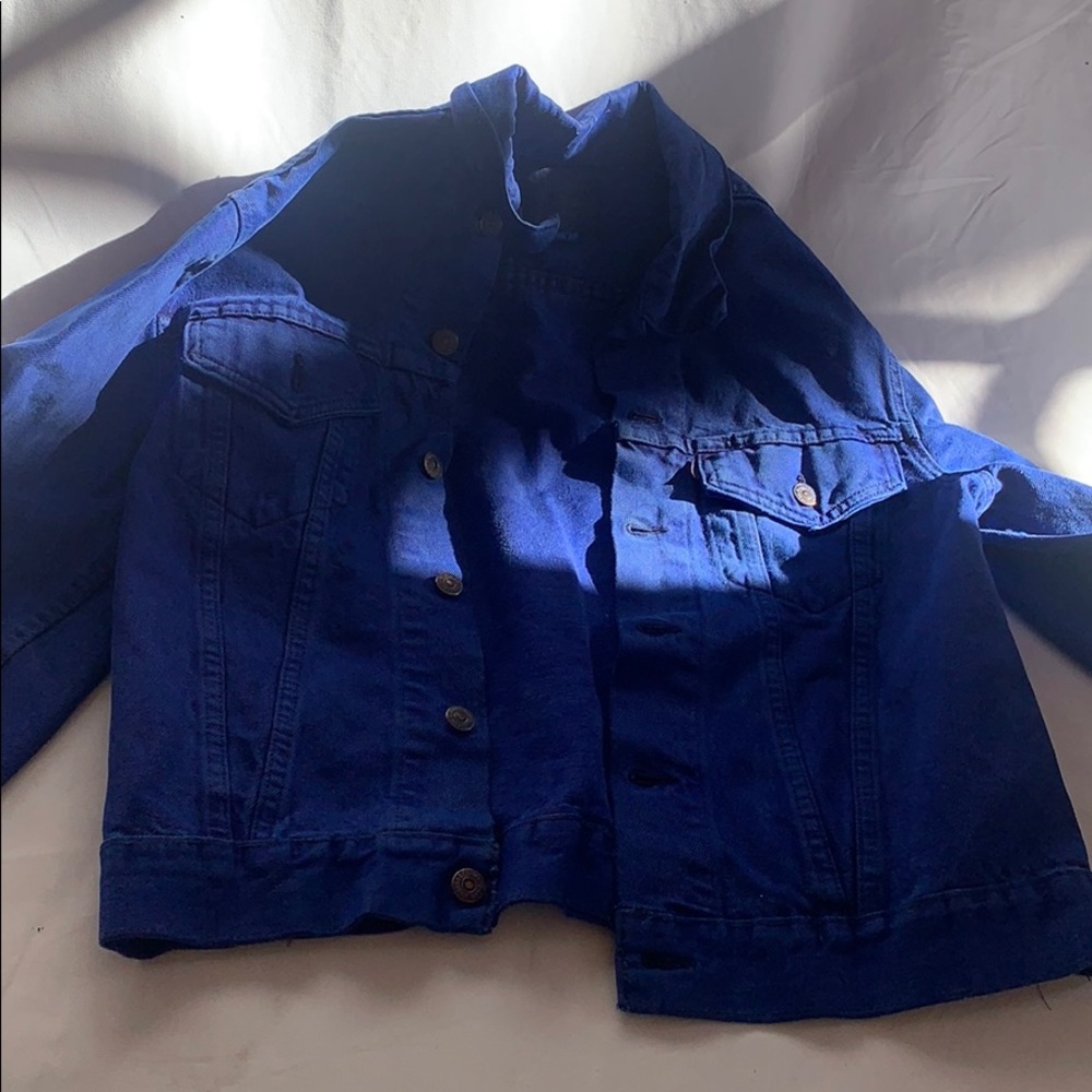 Blue jean jacket - urban outfitters